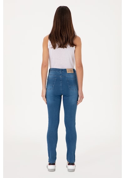 U.S. Polo Assn. Kadın Açık Mavi Skinny High Waist Fit Jean Pantolon 50297559-DN0021