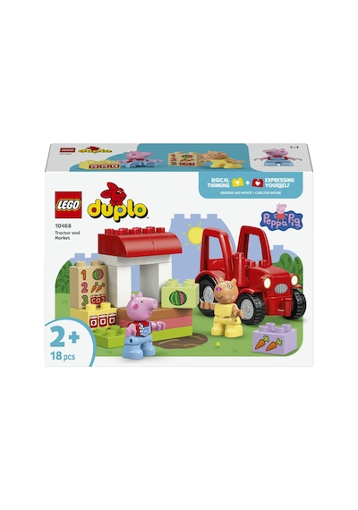 Duplo Peppa Pig Traktör Ve Pazar 10468