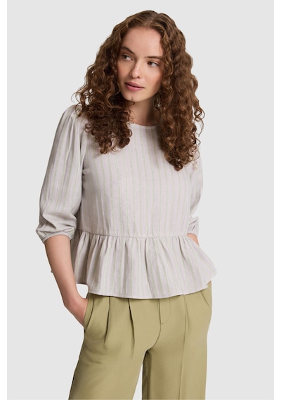 U.S. Polo Assn. Kadın Lila Kısa Kollu Gömlek 50324692 Vr034