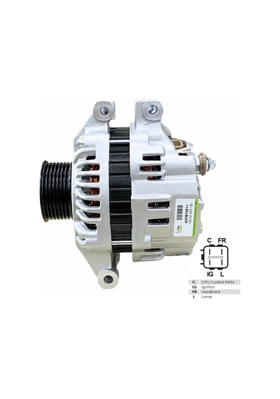 12v Alternatör Dinamo Mıtsubıshı Tipi 70 A C-ıg-fr-l 4 Fiş Honda Cr-v Iı/fr-v/stream
