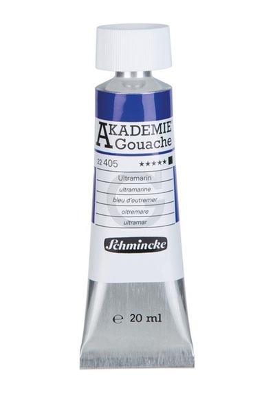 Schmincke Akademie Guaj Boya 20 Ml. 405 Ultramarine