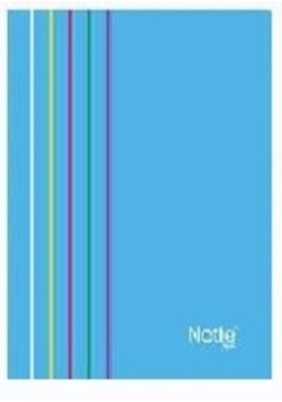 Notte Pp.kapak Defter Dikişli A4 Kareli 100 Yap Açık Mavi