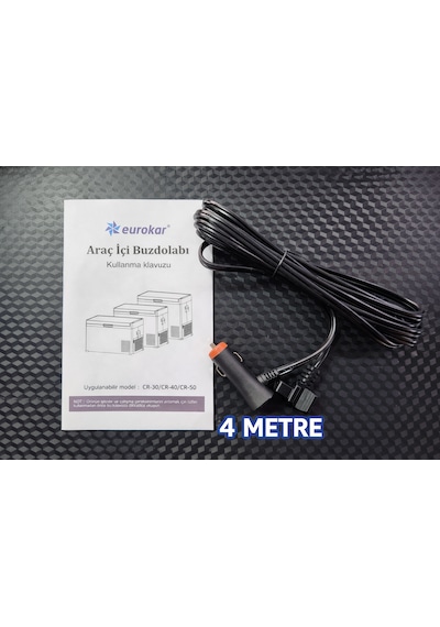 Eurokar Araç Buzdolabı 50 Lt Hacimli 12 V-24 V