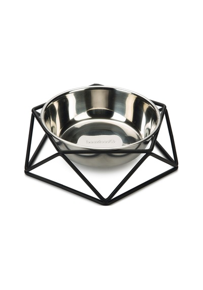 Beeztees Köpek Mama Su Kabı, Paslanmaz Çelik, 21,5cm, 700ml