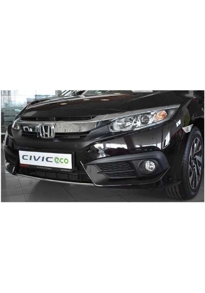 Honda  Cıvıc Fc5 2016-2020 Ön Tampon Alt Nikelajı  Tekli