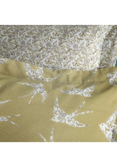Apricitas Home Freely Çift Kişilik Bambu Pike Takımı Olive Sarı