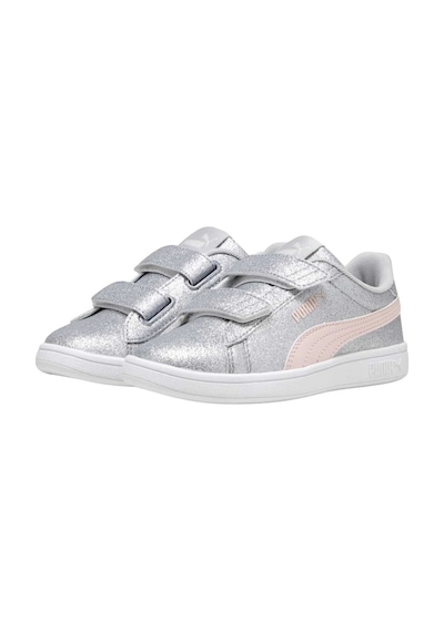 Puma Pumasmash 3.0 Gliz Glam V Ps Kız Çocuk Gri Günlük Ayakkabı 8529 Gri