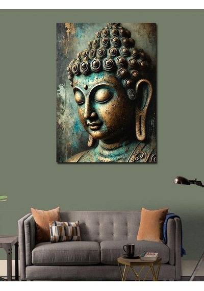 Kanvas Tablo Buda Ve Meditasyon 70cmx100cm