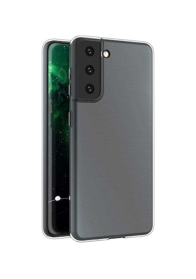 Zore Samsung Galaxy Uyumlu S21 Fe Kılıf Omsy Süper Silikon Kapak - Renksiz