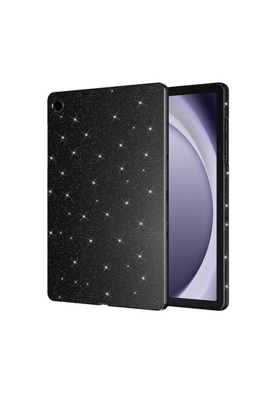 Samsung Galaxy Tab S9 Fe Sm-x510 Uyumlu 10.9" Kılıf Simli Glittering Tam Korumalı Koton Case