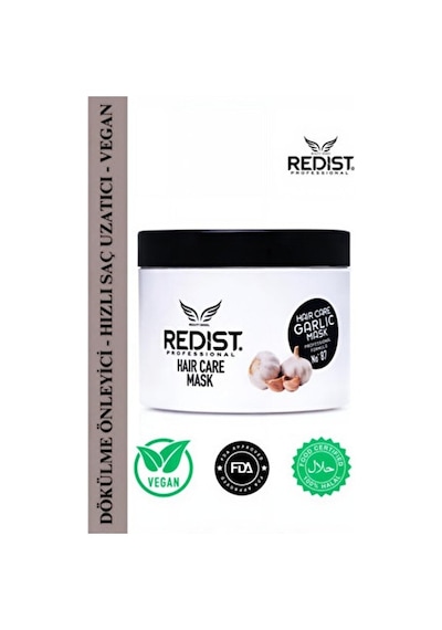 Redist Saç Bakım Maskesi Serisi 500 Ml - Sarımsaklı