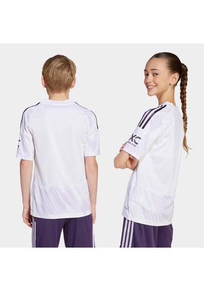 adidas Manchester United 25/26 Çocuk Beyaz Deplasman Forması Jp3030 Beyaz