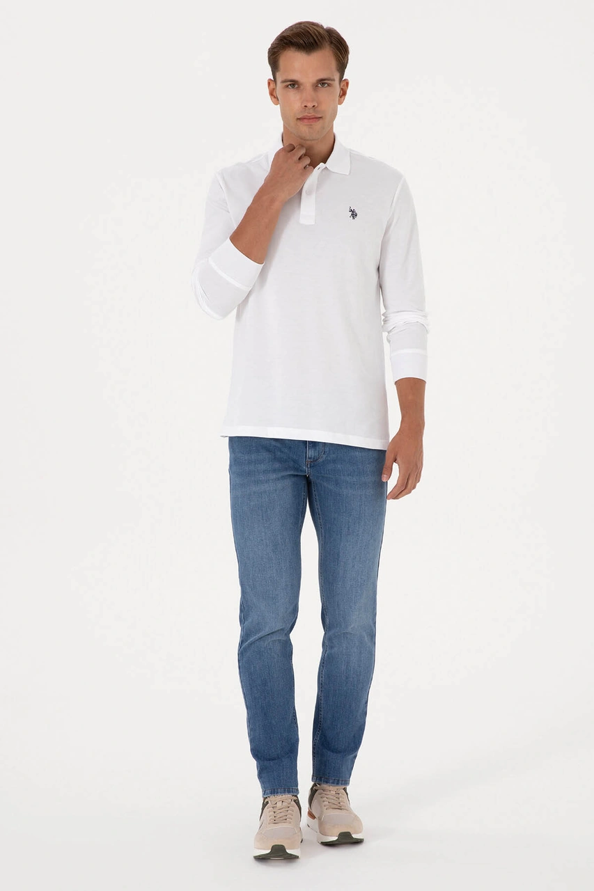 U.s. Polo Assn. Gtp01sk025 Erkek Sweatshirt 2225784 Beyaz