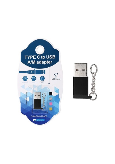 Ally Usb 3.0 Erkek To Usb 3.1 Type-c Dişi Dönüştürücü Başlık Adaptör- 5775 Siyah