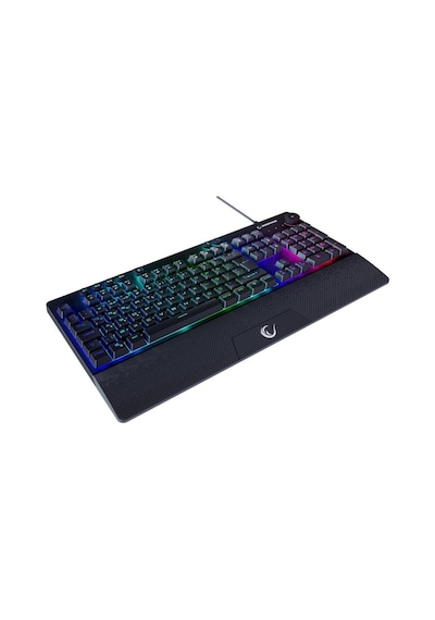 Rampage Kb-gx65 Sımula Siyah Usb Rgb Aydınlatmalı 4 Makro Tuşlu Bilek Destekli Gaming Oyuncu Klavyesi Rampage