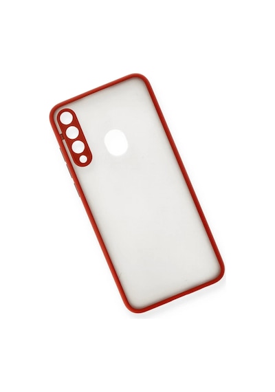 Huawei Y6p Uyumlu Kılıf Montreal Silikon Kapak - Kırmızı