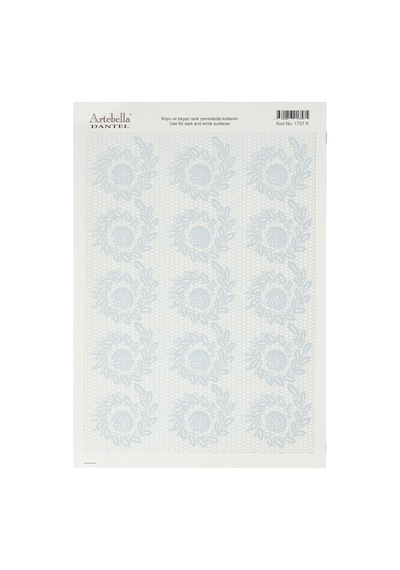 Dantel Kolay Transfer 23x34 Cm Koyu Zemin 1757k