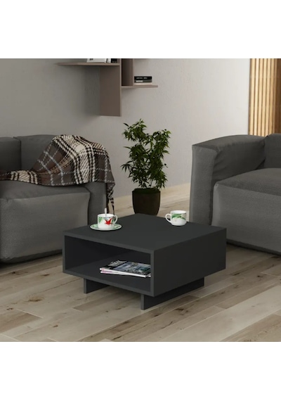 Tdesigno Nes Orta Sehpa-60 Cm Antrasit