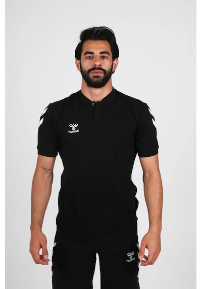 Hummel Armin Pamuklu Bebe Yaka Tişört Siyah 4xl Siyah