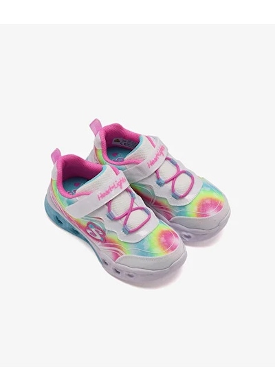 Skechers Kız Çocuk Beyaz Işıklı Spor Ayakkabı Beyaz