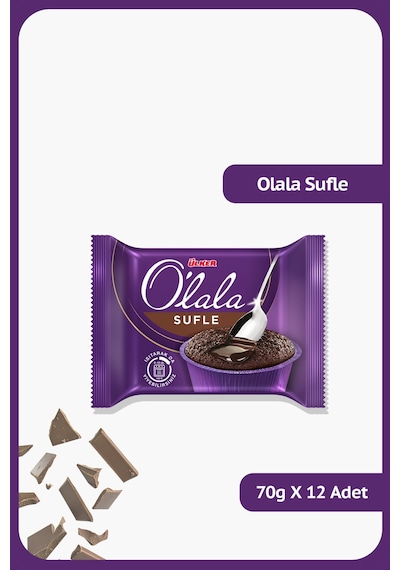 Ülker Olala Sufle Kek 12 x 70 G