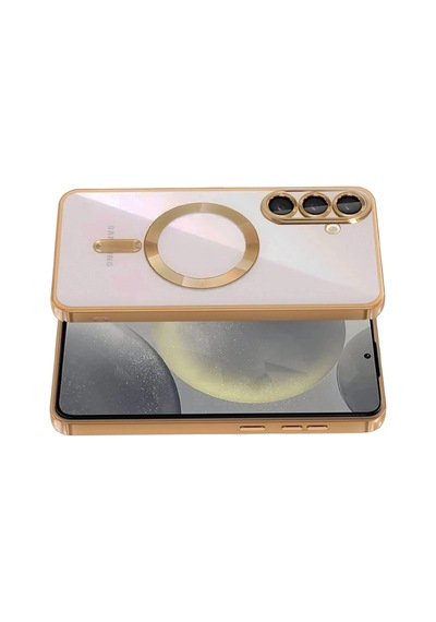 Mey İthalat Samsung Galaxy Uyumlu S26 Kross Magneticsafe Kapak - Çöl Titanyum