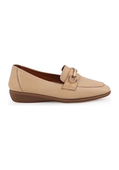 Libero Kadın Loafer Günlük Hakiki Deri U-burun Dikişli Metal Aksesuarlı Esnek Termo Taban L031.26142202 Nohut Libero Kadın Loafer Günlük Hakiki Deri U-burun Dikişli Metal Aksesuarlı Esnek Termo Taban L031.26142202 Nohut