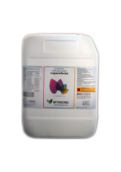 Süperfecto Nitrozinc 15-0-0+5Zn+1Fe 20 L 20 Litre