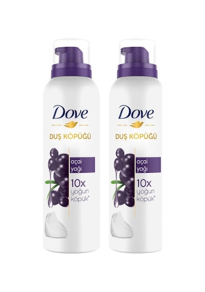 Dove Açai Yağı Duş Köpüğü 200 Ml X 2 Adet PKT.DOVE.040 Diğer
