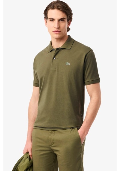Lacoste Men's Classic Fit Polo T-shirt Erkek Polo Yaka Tişört Haki