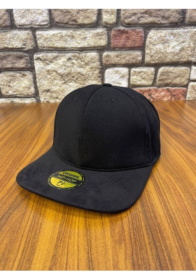 Hamze Hiphop Snapback Rapper Drip Baseball Unisex Şapka Cap Siyah