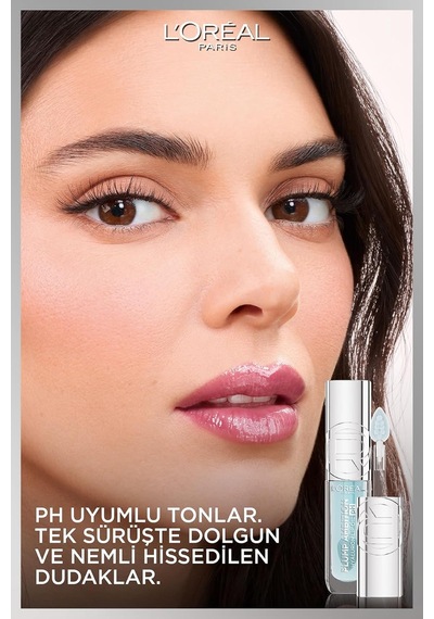 L'oreal Cosmetics Plump Ambition Hyaluron Lip Oil Ph Dudak Parlatıcısı - 116 Black Diğer