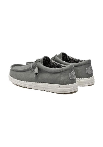Hey Dude Wally Stretch Canvas Erkek Günlük Ayakkabı 40700-007 Gri