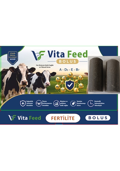 Vita Feed Fertilite Bolus 100 Gr 12 Adet