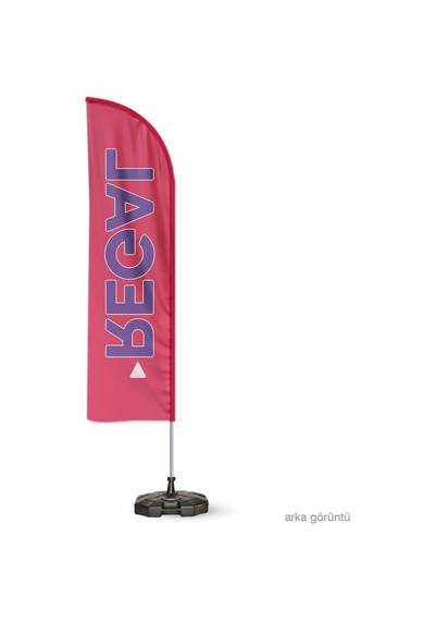 Regal Yelken Bayrak Pembe