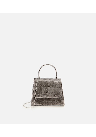 Hotiç Kadın Gri Taşlı Mini Çanta 03cah309330a250 GRİ