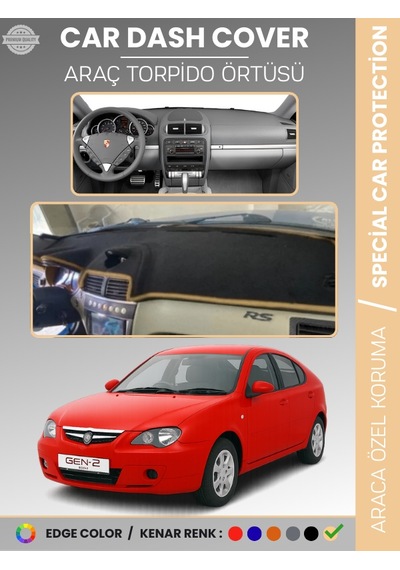 Proton Gen-2 2004-2011 Torpido Örtüsü Ön Göğüs Koruma Torpido Koruma Çatlamayı Engeller Tam Uyum - 194 Stiloto