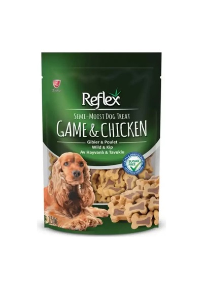 Reflex Semi Moist 150 Gr Av Hayvanı Ve Tavuklu Köpek Ödül Maması