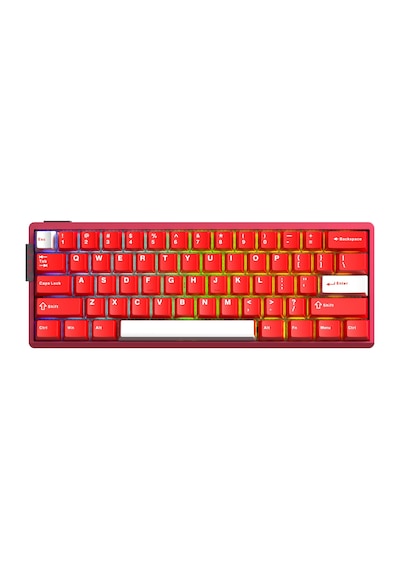 Aula Ag60 Max Alüminyum Manyetik Hall Effect Frostcore Switch 8000hz Rgb Tkl Hot Swap Gaming Oyuncu Klavyesi Kırmızı