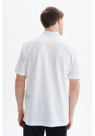 AR-MA Arma Erkek Regular Fit Basic % 100 Pamuk Pike Polo Yaka Tişört Y29374354102 Beyaz