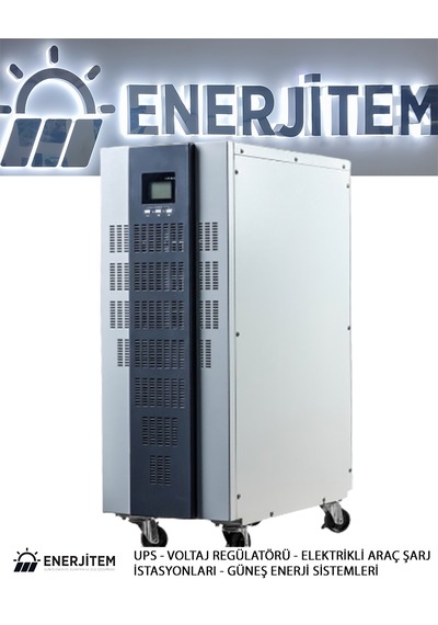 6 Kva, 6000 Va Online Ups 1f/1f 16 7 Ah Akü 5/15 Dakika Besleme