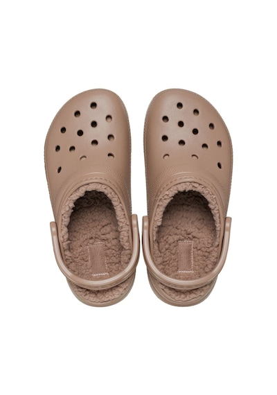 Crocs Classic Lined Clog Latte Unisex Terlik-10158 Latte