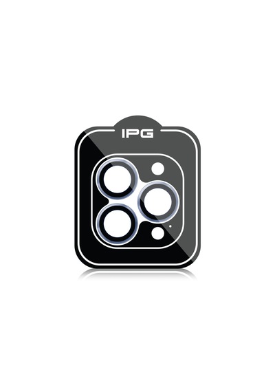 Apple Uyumlu iPhone 14 Pro / Pro Max İçin Ipg Kamera Lens Koruyucu - Açık Mavi