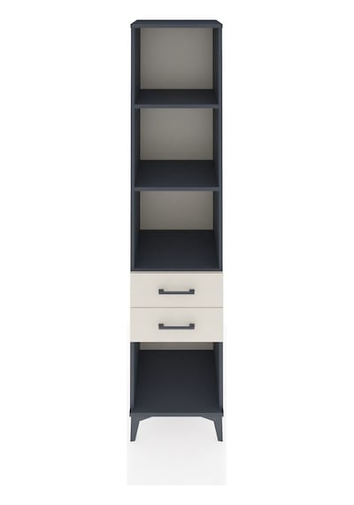 Hyperion Dolap 3 Raflı 2 Çekmeceli 44x44x195 Antrasit-aytaşı Antrasit Hyperion Dolap 3 Raflı 2 Çekmeceli 44x44x195 Antrasit-aytaşı Antrasit