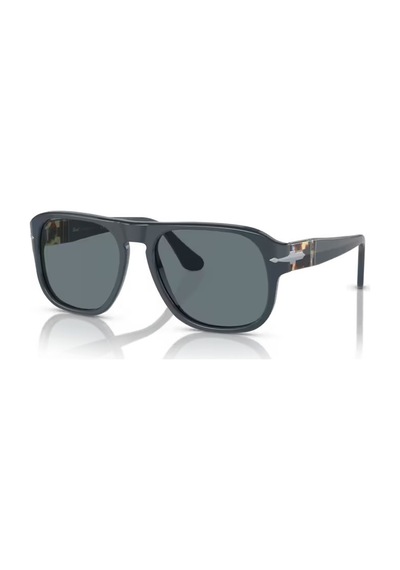 Persol Po3310s 11893r 57 Erkek Güneş Gözlüğü Mavi