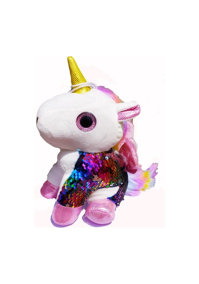 Renkli Tek Boynuzlu Unicorn Peluş At