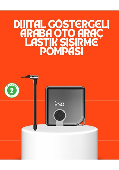 Northcity 150 Psı Kablosuz Lastik Pompası - Yüksek Basınçlı Taşınabilir Pompa