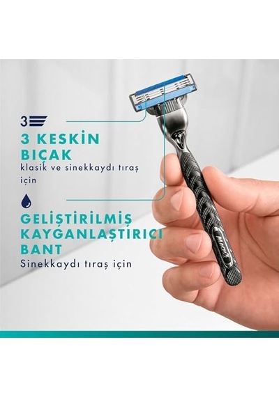 Mach3 Yedek Erkek Tıraş Bıçağı 2'li