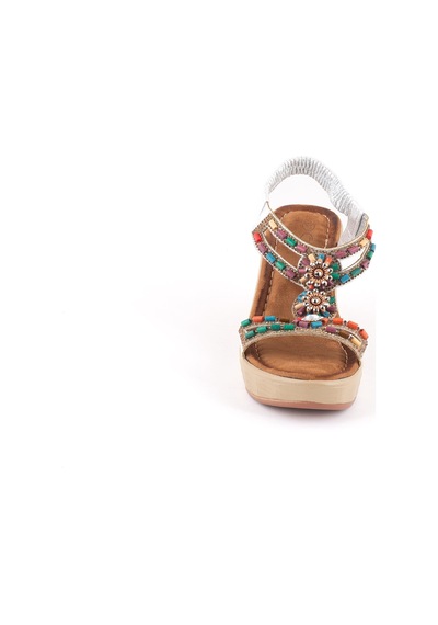 Guja 155 Kadın Sandalet Guj-y6-00155567 Gümüş