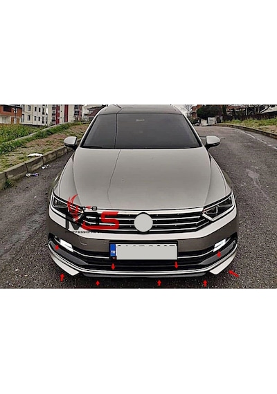 Vw Passat B8 Ön Tampon Eki Karlık Fiberglass Boyasız
